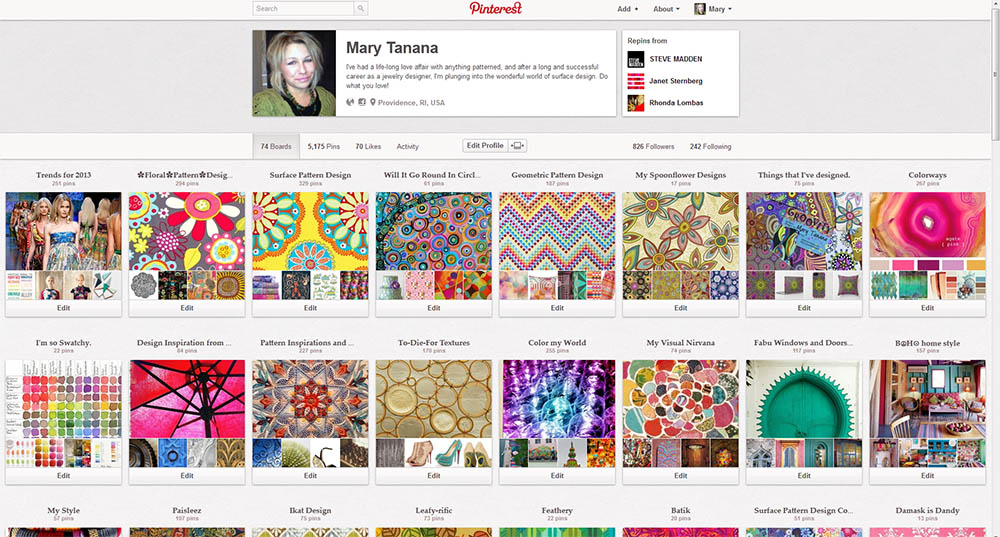 Join me on Pinterest-my home page