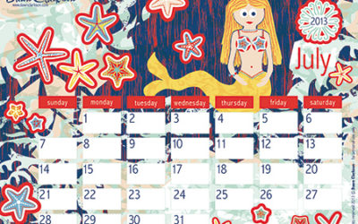 July’s Freebie Calendar Download